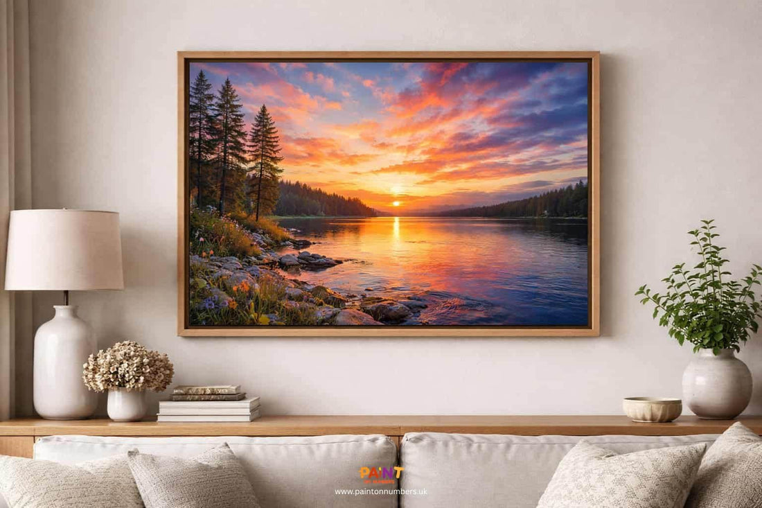 Advanced Techniques: How to Blend Paint by Numbers Colours