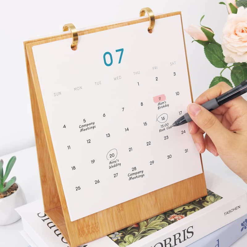 Vintage Travel Poster Paint by Numbers Calendar Kit
