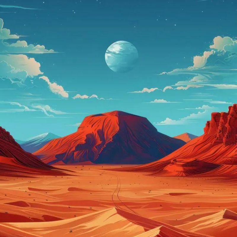 Desert Canyon Paint by Numbers Kit