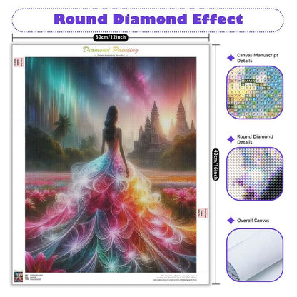Enchanted Gown - 5D Diamond Painting Kit
