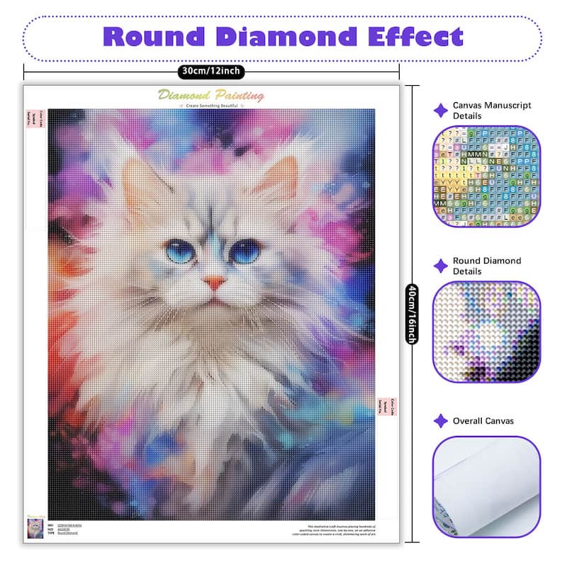 Galaxy Cat - 5D Diamond Painting Kit