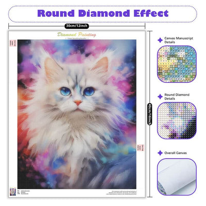 Galaxy Cat - 5D Diamond Painting Kit