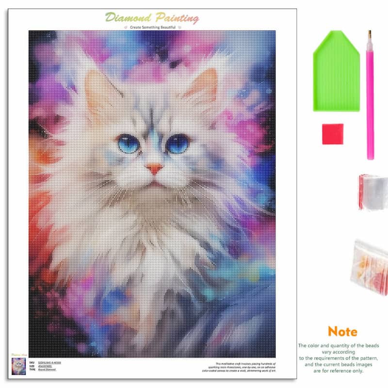 Galaxy Cat - 5D Diamond Painting Kit