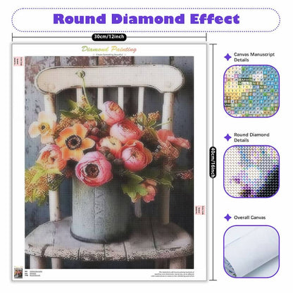 The Old Chair - 5D Diamond Painting Kit