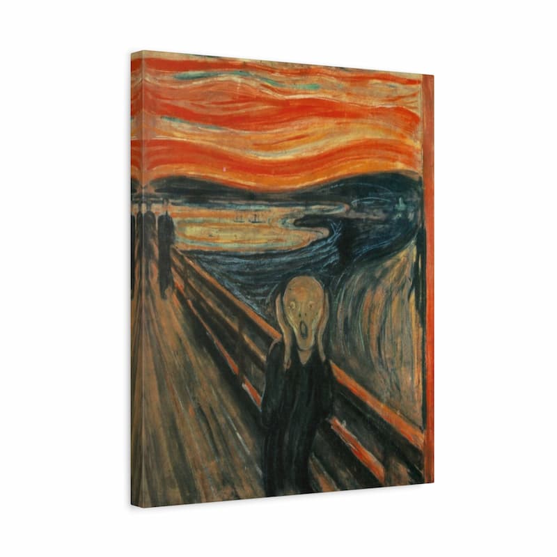 The Scream Paint by Numbers Kit