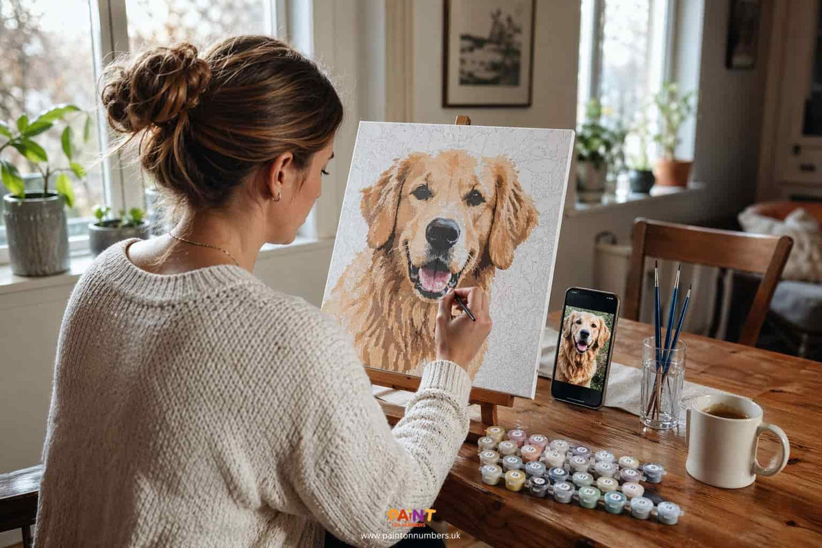 Paint by Numbers for Adults UK | Custom Kits & Exclusive Designs