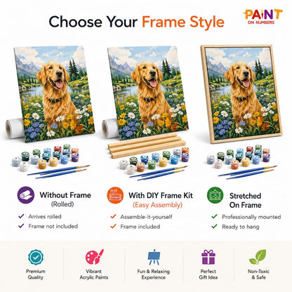 Personalised Paint by Numbers (Custom Photo Kit)